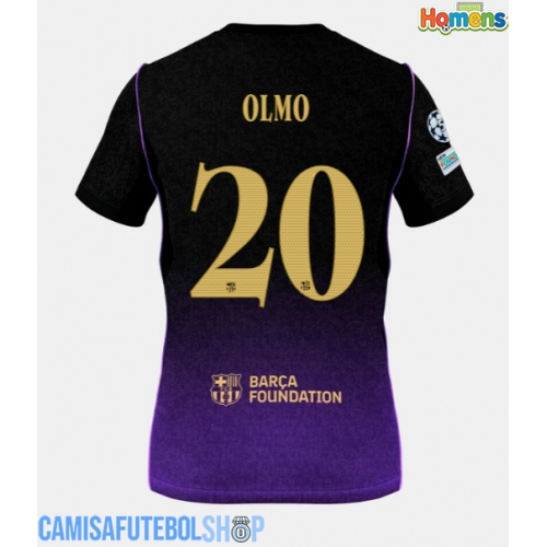 Camisa de time de futebol Barcelona Dani Olmo #20 Replicas 2º Equipamento 2026-27 Manga Curta
